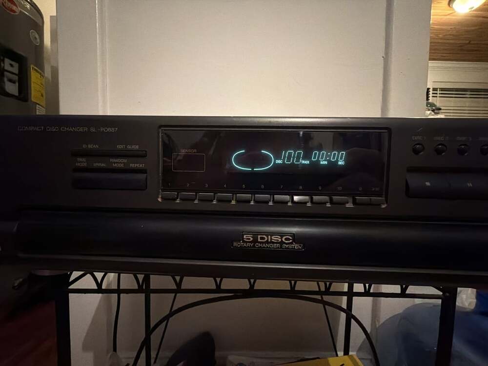Technics Compact Disc Changer SL-PD887 5-Disc Rotary Changer System